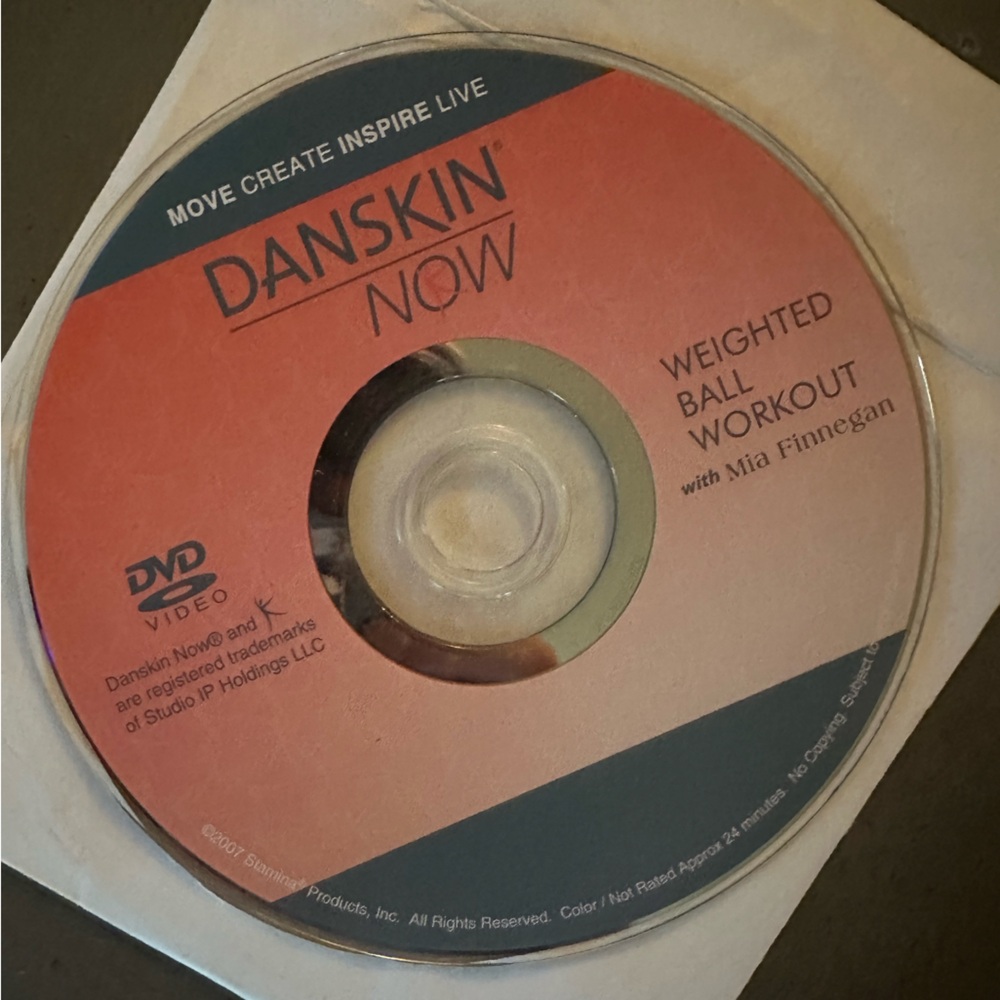 Danskin Now Weighted Ball Workout DVD